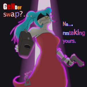 Orcsune standing threateningly.