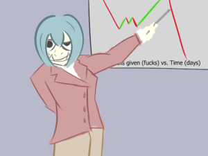 Orcsune presenting results.